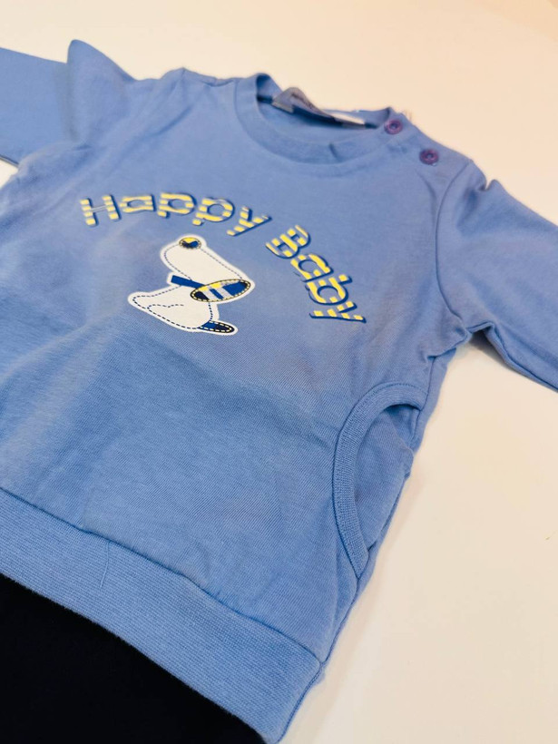 ست بلوز و شلوار بچگانه اورجینال Happy Baby