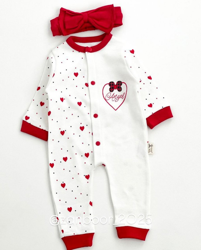 ست سرهمی و هدسر برند Cosay baby