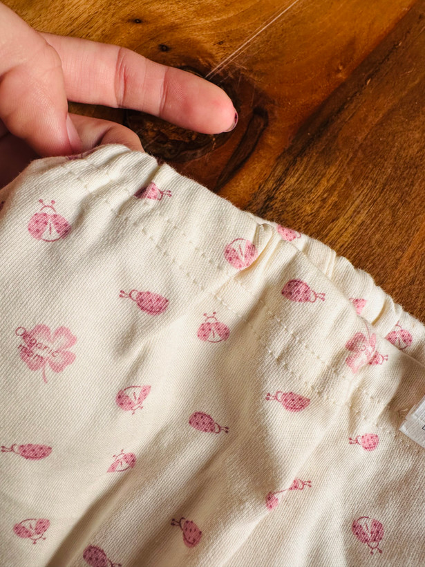 شلوار نوزادی ۱۰۰٪نخ پنبه برند organic mom