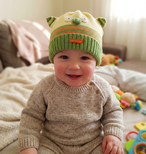 خرید کلاه نوزادی عروسکی وارداتی از کره جنوبی