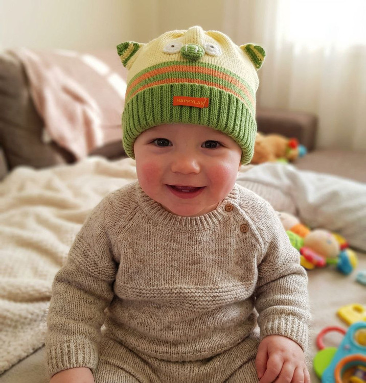 خرید کلاه نوزادی عروسکی وارداتی از کره جنوبی