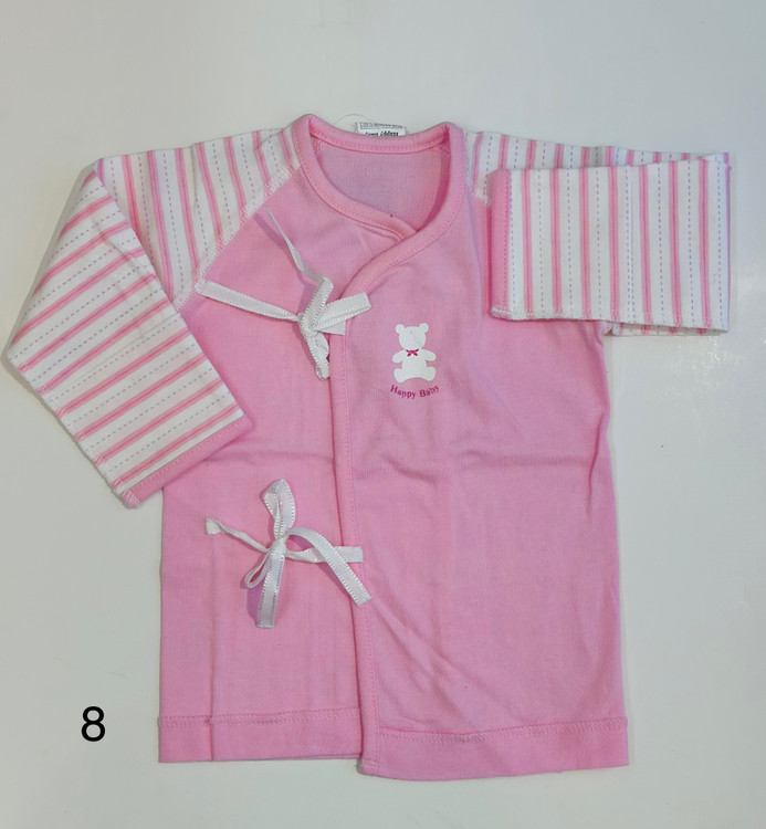 خرید لباس نوزادی ۱۰۰٪نخ پنبه وارداتی از کره جنوبی