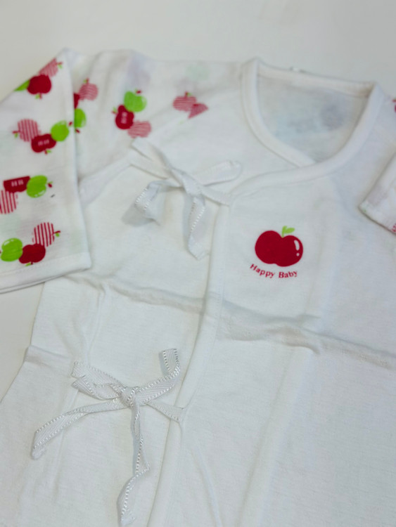 خرید لباس نوزادی ۱۰۰٪نخ پنبه وارداتی از کره جنوبی