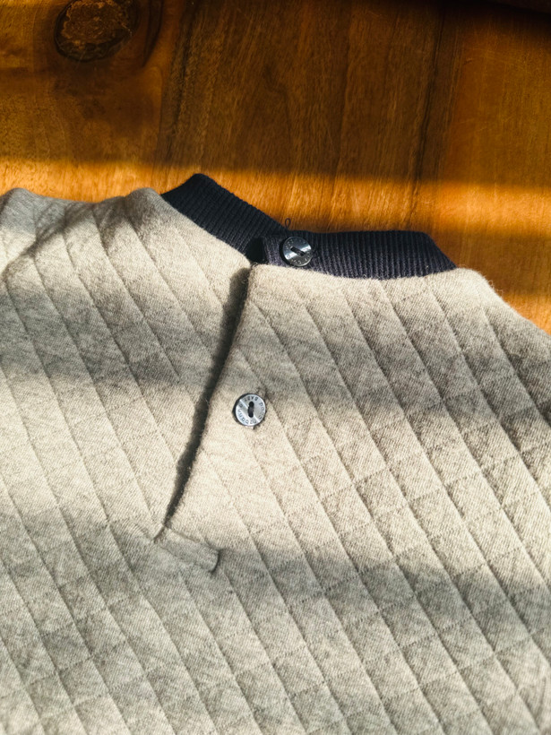 ست بلوز شلوار بچگانه بافت برندpaco rabanne کره جنوبی