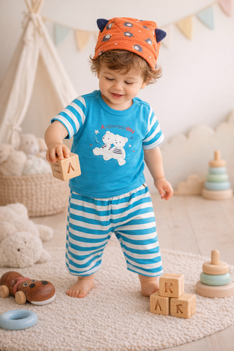 خرید بلوز و شلوارک سه ربع نخ گنبه وارداتی از کره جنوبی