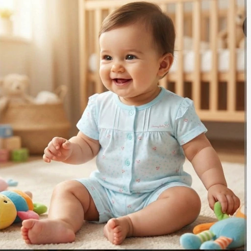 ست بلوز و شلوارک نخ پنبه برند Happy land کره جنوبی